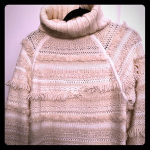 Club Monaco Women’s White Winter Sweater
